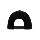 FENDER GOLD SPAGHETTI LOGO CORDUROY BASEBALL HAT BLACK