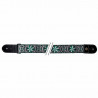 GEWA Guitar Straps F&S Folk Jacquard Green-White (531.067) 