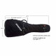 Mono Vertigo Electric Guitar Case Black (M80-VEG-BLK)