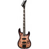 JACKSON JS SERIES JS3P CONCERT BASS TRANSPARENT BLACK BURST