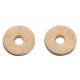 GEWA Partsland Strap Button Felt Padding Natural Set (555.999)