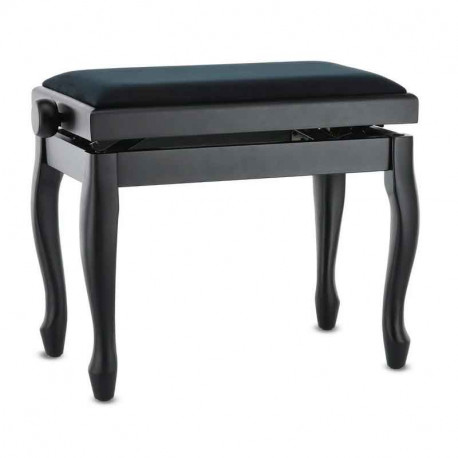 GEWA Piano Bench Deluxe Classic Black Matt (130.320)