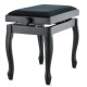 GEWA Piano Bench Deluxe Classic Black Matt (130.320)