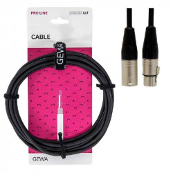 GEWA Alpha Audio Pro Line XLR (m)/XLR (f) 9 м (190.665)