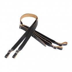 LEVY'S M18-BLK ACCORDION STRAP