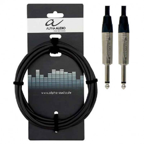 GEWA Alpha Audio Peak Line Mono Jack 6,3 мм/Mono Jack 6,3 мм 6м (190.805)