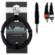 GEWA Alpha Audio Basic Line Stereo Jack 6,3 мм/2x RCA 3м