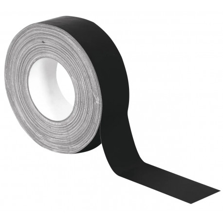 EUROLITE Gaffa Tape Pro 50mm x 50m black matt