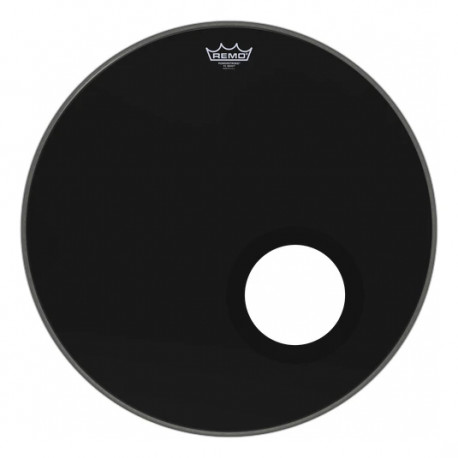 Remo Powerstroke P3 Ebony P31024ESDM (24")