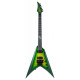 SOLAR GUITARS V1.6FRLB FLAME LIME BURST MATTE