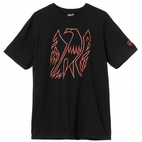 GIBSON AT FIREBIRD T-SHIRT (BLACK) M