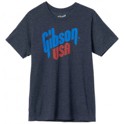 GIBSON AT T-SHIRT USA LOGO, M