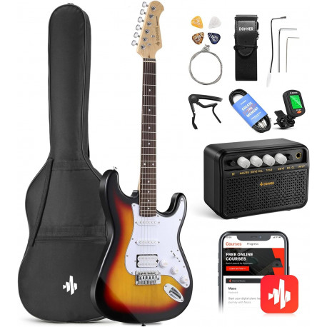 DONNER MUSIC DST-100 ELECTRIC GUITAR KIT SUNBURST