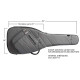 Mono Acoustic Guitar Sleeve Case Ash (M80-SAD-ASH)