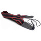 Maxtone GS100 (Black-Red) Guitar Strap