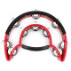 Maxtone 818N/P Power-2 Tambourine w/Protecting Trim (Red)