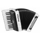 Hohner Bravo III 96 White A16712 SilentKey