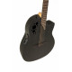 Ovation TX Elite 2078TX Deep Contour Cutaway Black Textured