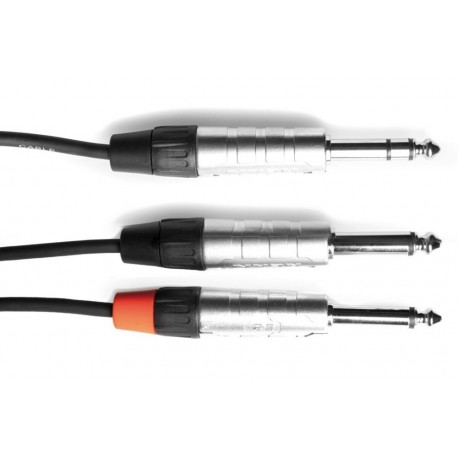 GEWA Pro Line Stereo Jack 6,3 мм/2x Mono Jack 6,3 мм (1,5 м)