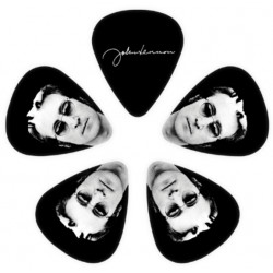 D'ADDARIO JOHN LENNON MIND GAMES GUITAR PICKS Medium Gauge (.70mm), 10-Pack