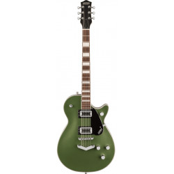 GRETSCH G5220 ELECTROMATIC JET BT SINGLE-CUT WITH V-STOPTAIL OLIVE METALLIC