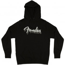 FENDER REFLECTIVE HOODIE BLACK L