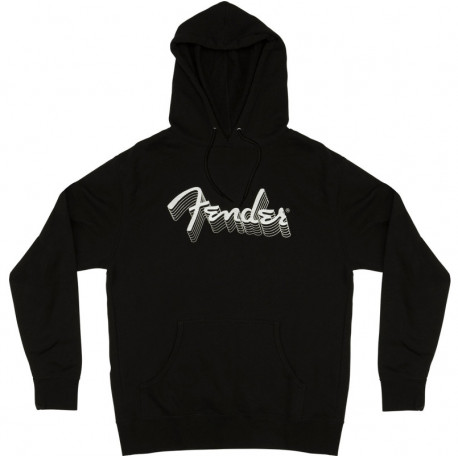 FENDER REFLECTIVE HOODIE BLACK L