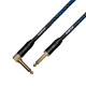 CASCHA CCP-G2ABL6 (PROFESSIONAL LINE GUITAR CABLE, TWEED BLUE, 6 м)