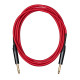 CASCHA CCA-G1RD3 (ADVANCED LINE GUITAR CABLE, RED, 3 м)