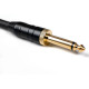 CASCHA CCA-G2BK6 (ADVANCED LINE GUITAR CABLE CURLY, BLACK, 6 м)