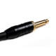 CASCHA CCA-G2BK6 (ADVANCED LINE GUITAR CABLE CURLY, BLACK, 6 м)