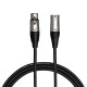 CASCHA CCA-M1BK3 (ADVANCED LINE MICROPHONE CABLE, BLACK, 3 м)