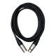 CASCHA CCA-M1BK3 (ADVANCED LINE MICROPHONE CABLE, BLACK, 3 м)