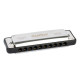 CASCHA OCEAN ROCK BLUES HARMONICA BLACK IN C DIATONIC HH 2327 (До)