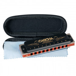 CASCHA PROFESSIONAL BLUES HARMONICA IN A DIATONIC HH 2161 (A)