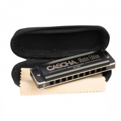 CASCHA MASTER EDITION BLUES HARMONICA IN G DIATONIC HH 2232 (G)