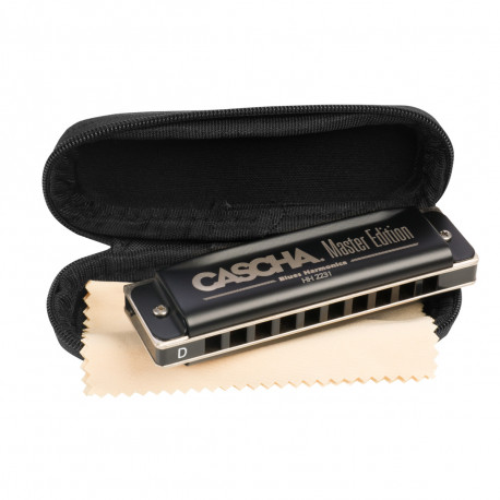 CASCHA MASTER EDITION BLUES HARMONICA IN D DIATONIC HH 2231 (D)