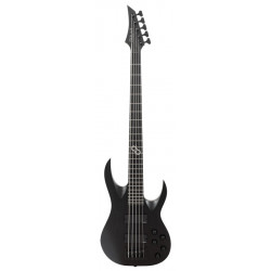 SOLAR GUITARS AB1.5BOP BLACK OPEN PORE MATTE