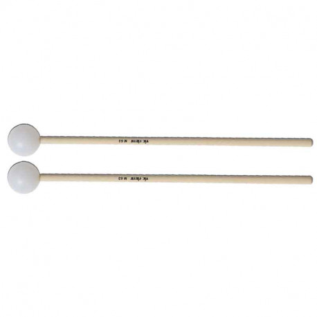 Vic Firth M63 Corpsmaster Keyboard Medium Poly Mallets