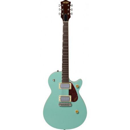 GRETSCH STREAMLINER JET CLUB SINGLE-CUT WITH WRAPAROUND MINT METALLIC