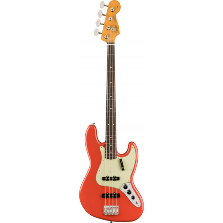 FENDER VINTERA II '60S JAZZ BASS FIESTA RED