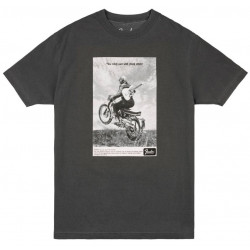 FENDER VINTAGE AD TEE MOTORCYCLE RIDER L