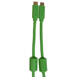 UDG ULTIMATE CABLE USB 3.2 C-C GREEN STRAIGHT 1,5M (U9