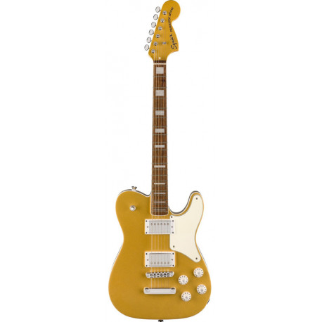 SQUIER LIMITED EDITION PARANORMAL TROUBLEMAKER TELECASTER DELUXE AZTEC GOLD