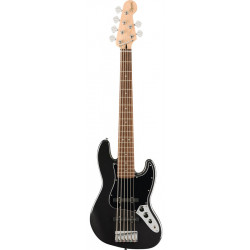 SQUIER AFFINITY SERIES ACTIVE JAZZ BASS VI BLACK