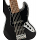 SQUIER AFFINITY SERIES ACTIVE JAZZ BASS VI BLACK