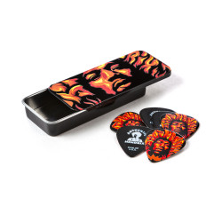 Dunlop JH-PT14H Jimi Hendrix Voodoo Fire Pick Tin Heavy (6 шт.)