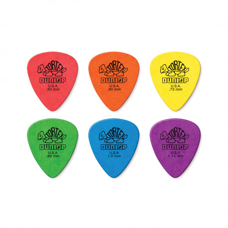 Dunlop PVP418 Tortex Standard Variety Pack (12 шт.)