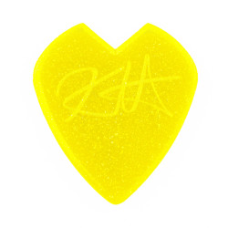 Dunlop 47PKH3NYS Kirk Hammett Jazz III Yellow Glitter (6 шт.)