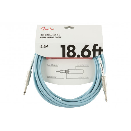 FENDER CABLE ORIGINAL SERIES 18.6' DNB